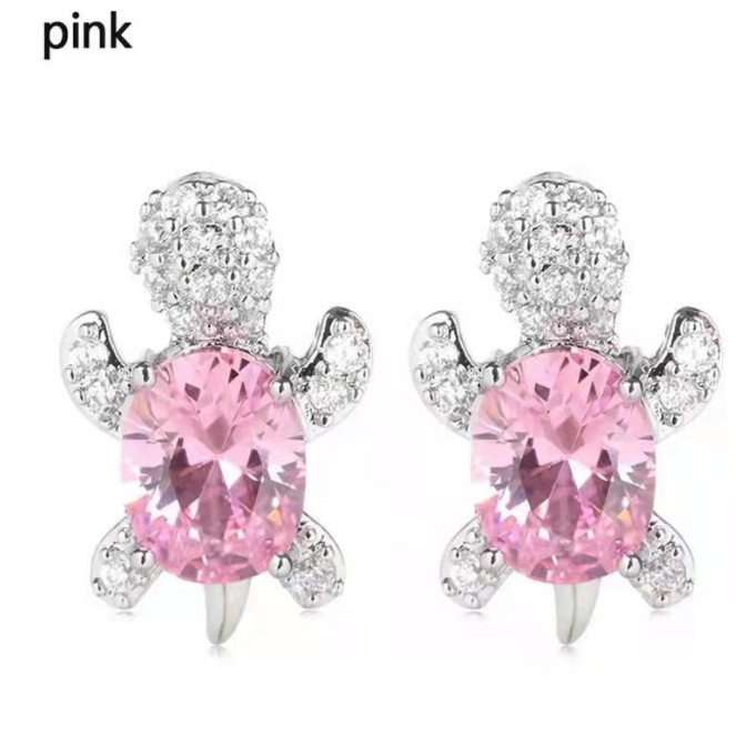 Cute Little Animal Niche Design Earrings Jewelry Stud Earrings — image 2