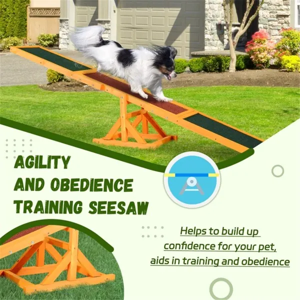 Wooden Dog Agility Seesaw — image 4