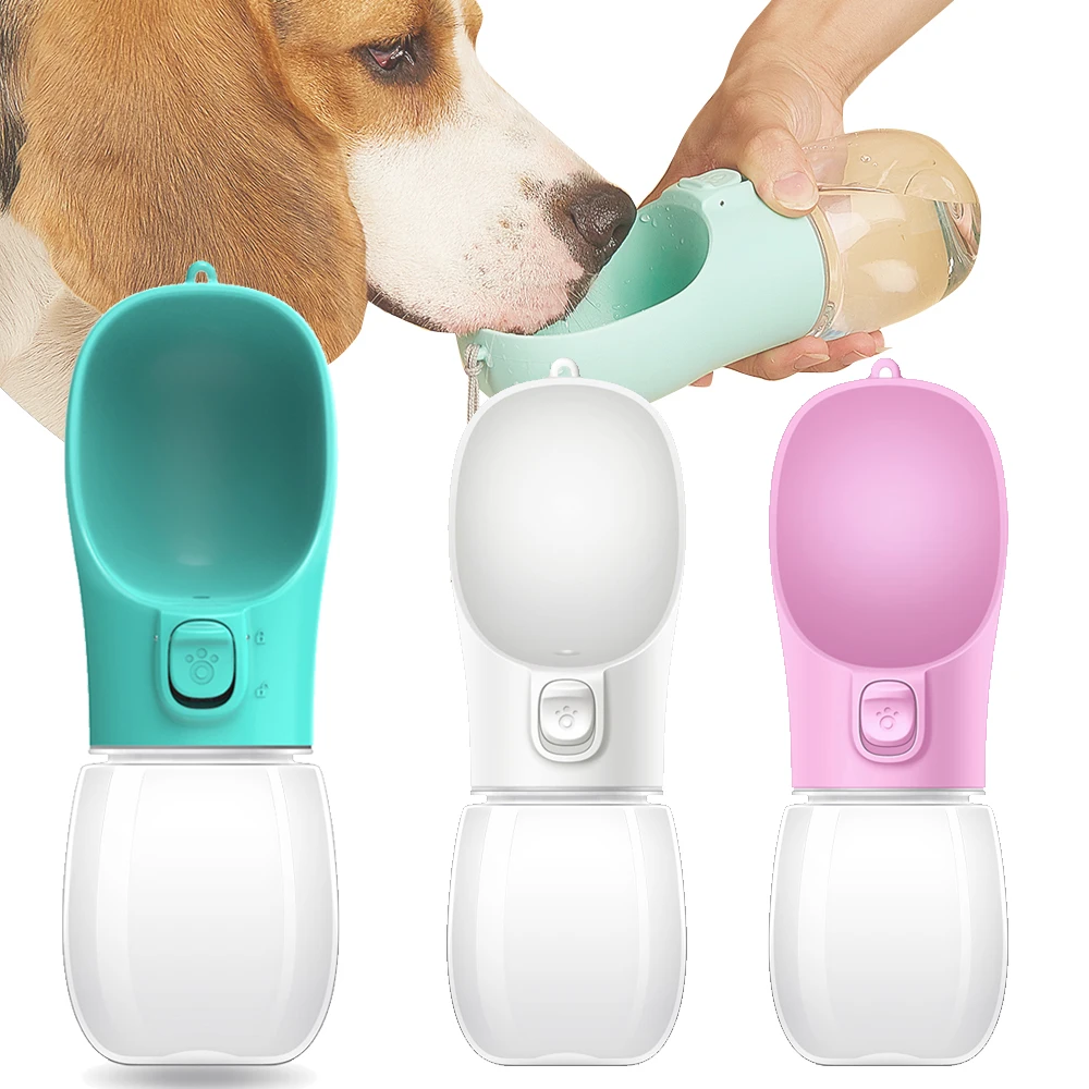 Portable Dog Water Bottle For Small Large Dogs Cat Outdoor Leakproof Walking Drinking Bowls Chihuahua French Bulldog Supplies — image 1