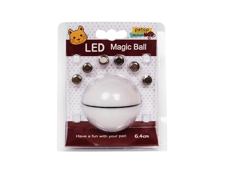 Pelota de Entretenimiento para Gatos con LED y Láser Electrónico — imagen 9