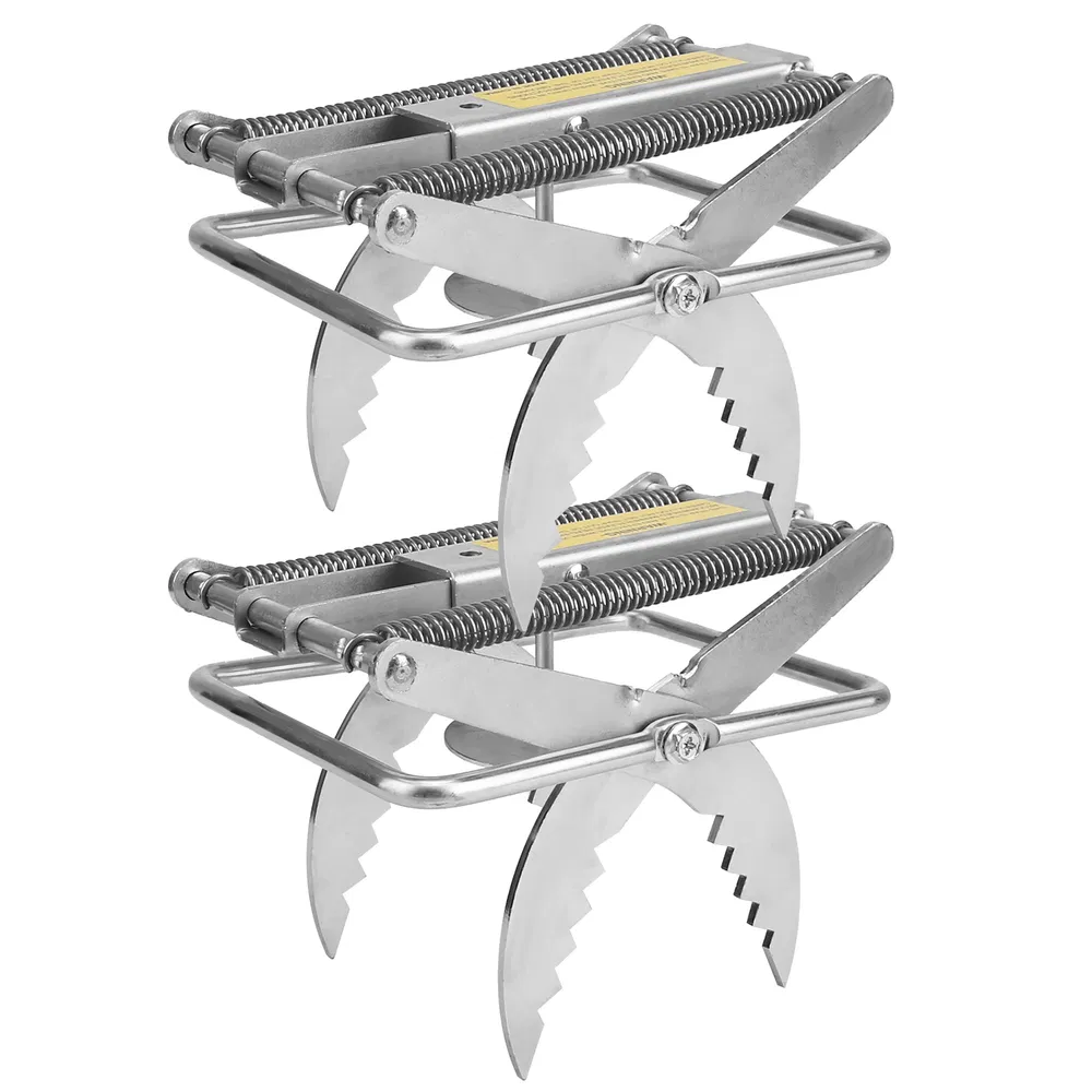 2PCS Easy Setup Mole Traps Outdoor Reusable Scissor Mole Gopher Rodent Control Trap Solid Metal Material For Lawn Garden Yard — image 3