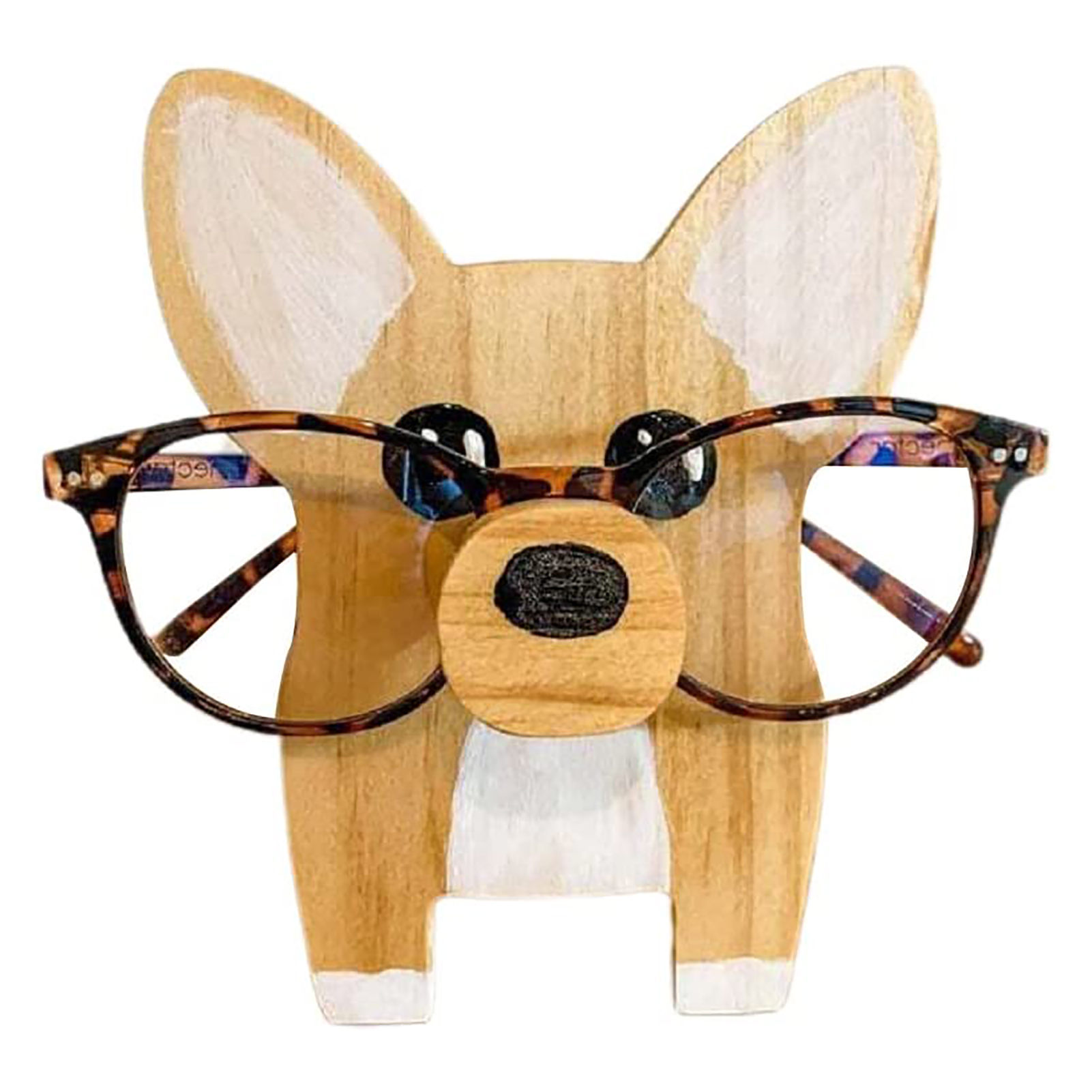 Estante para Gafas de Mascotas Navidad Regalo Madera Corgi — imagen 11