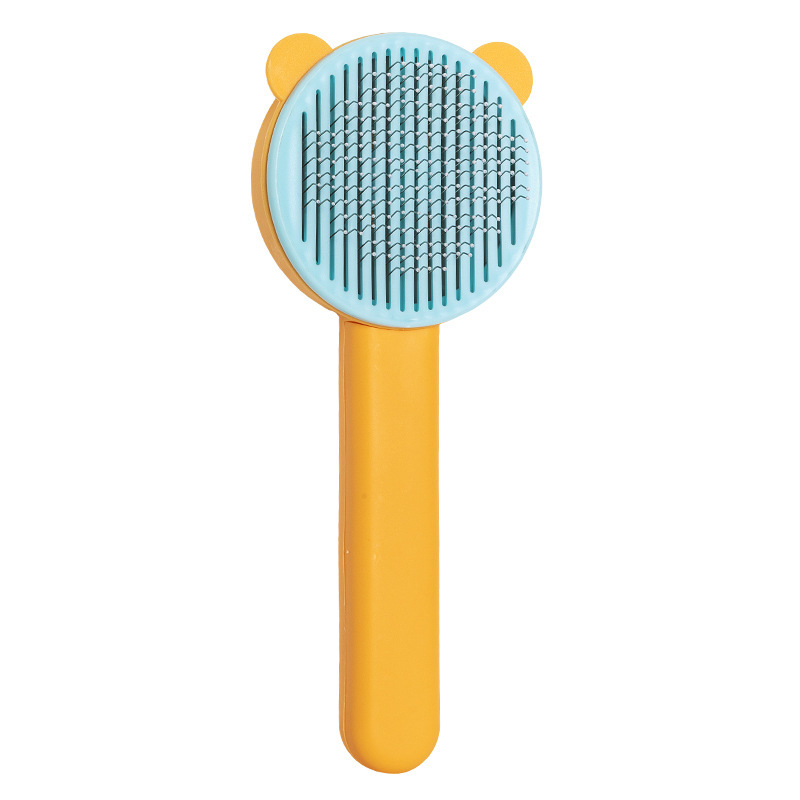 Cepillo de Pelo para Mascotas Diseño Creativo - Cepillo con Púas de Aguja Auto-Limpiable para Perros y Gatos — imagen 8