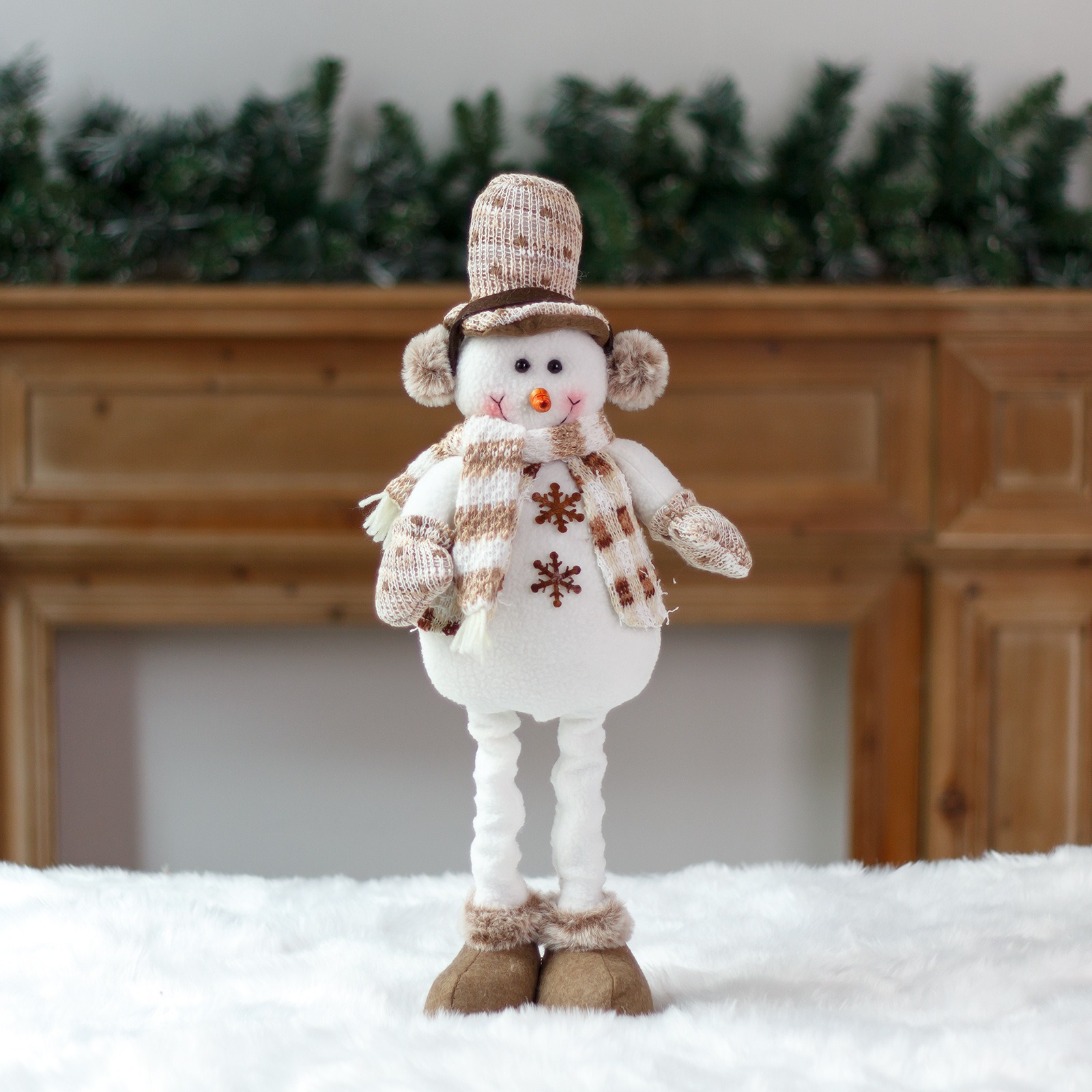 Christmas Decorations Snowman Stretch Doll Elk Doll Festival Window Scene Decoration Ornament — image 3
