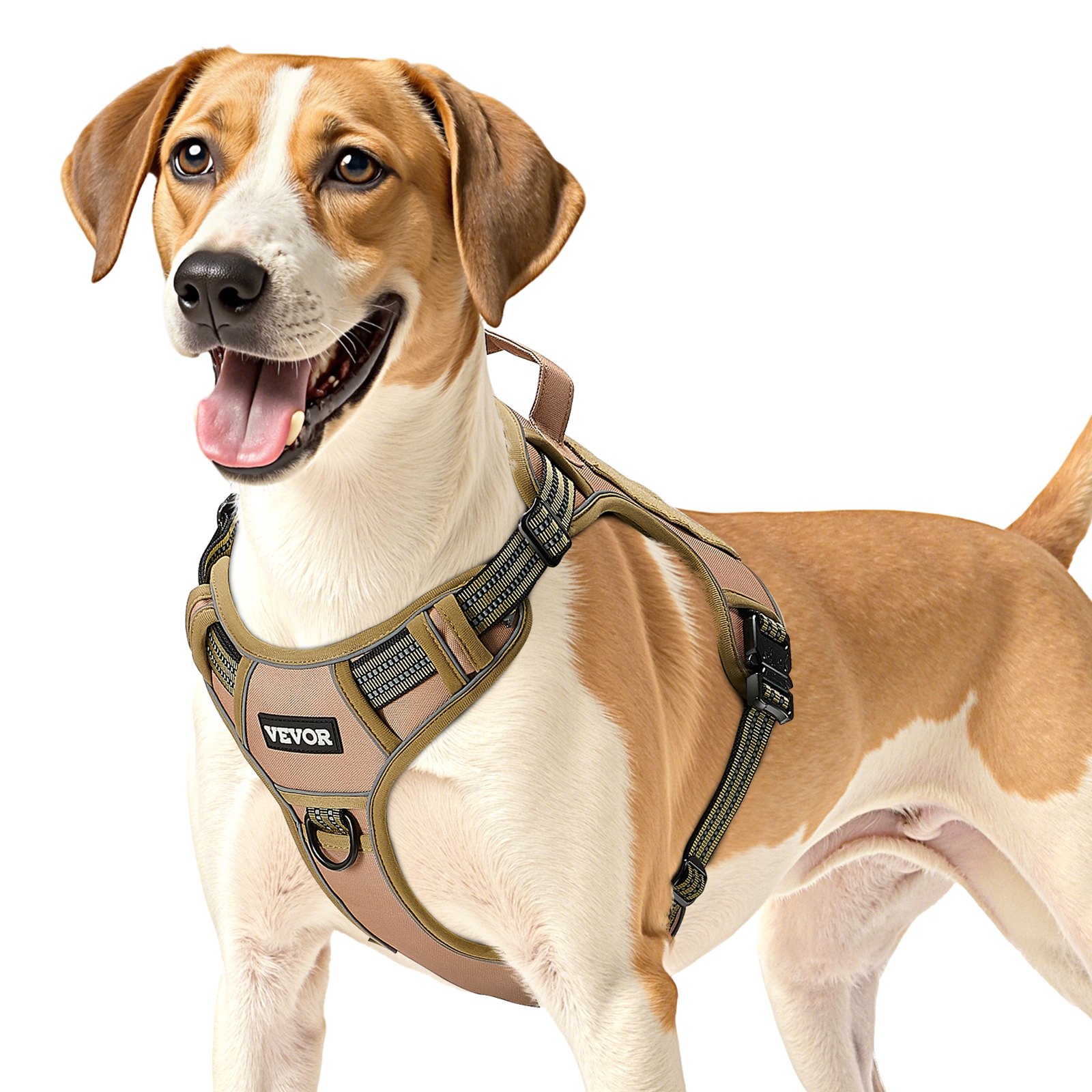 Arnes de Perro para Perros Grandes Sin Tirar Arnes Táctico de Perro Ajustable Vestiario de Mascota — imagen 11