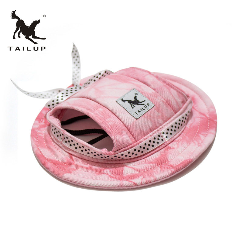 Sombrero de Protección Solar para Gatos: Estilo Adorable con Patrón de Nubes — imagen 3
