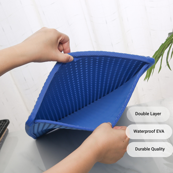 Double-layer Rice Cat Litter Mat — image 4