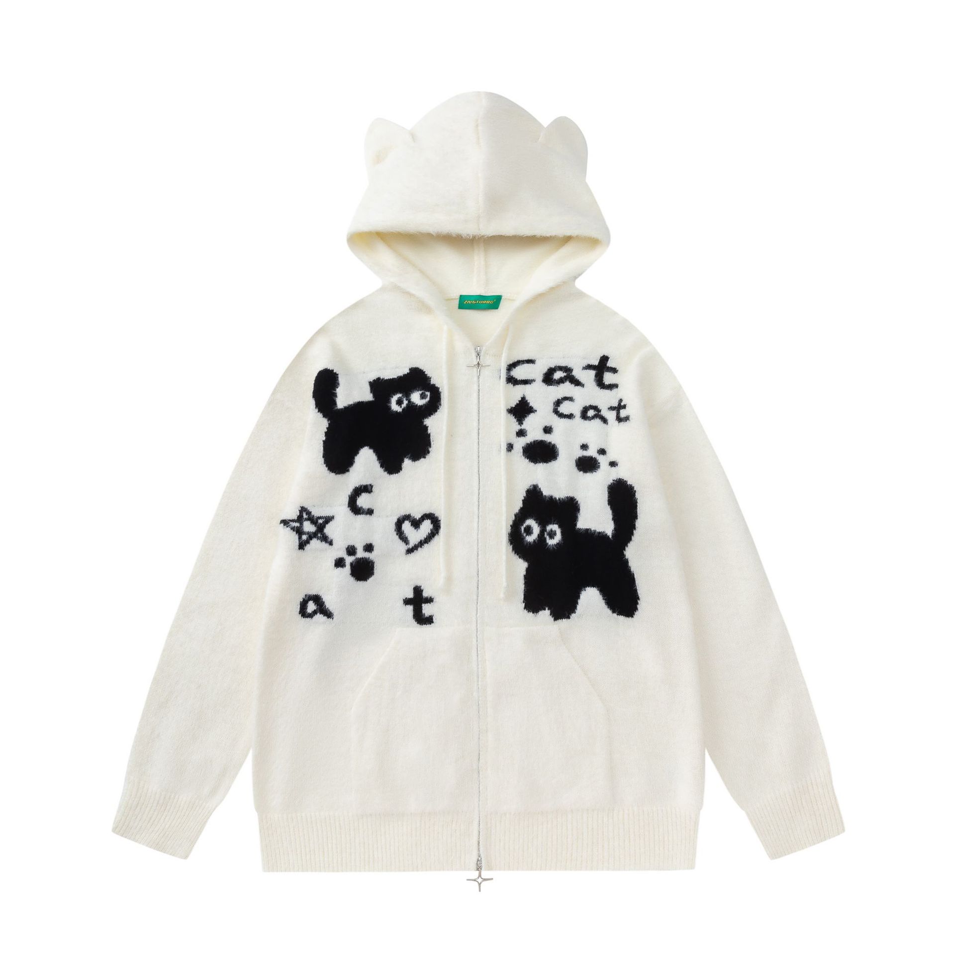 Little black ball cat sweater — image 7