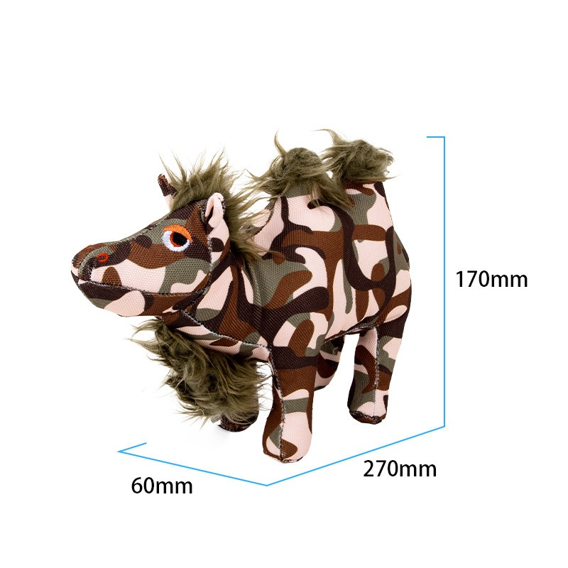 Juguetes de peluche para perros que emiten sonidos y se comunican para aliviar la aburrición, resistencia a mordiscos, entrenamiento al aire libre — imagen 4