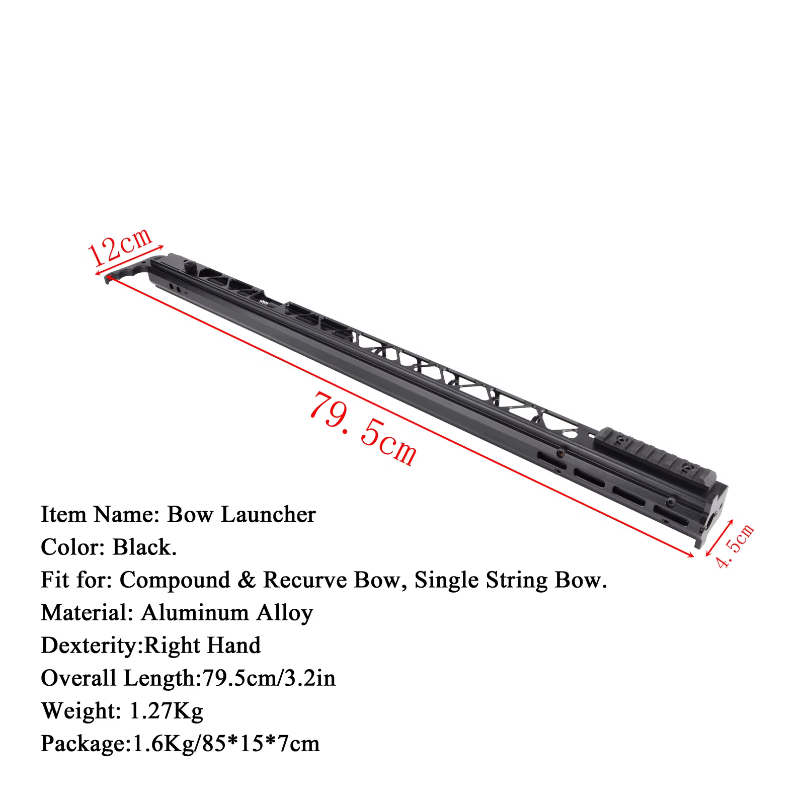 Kit Lanzador de Arco Compuesto de Arquería, Arco de Aleación 35-70lbs, para Tiro, Caza, Blanco y Arco Recurvo, Accesorio de Arquería al Aire Libre — imagen 2