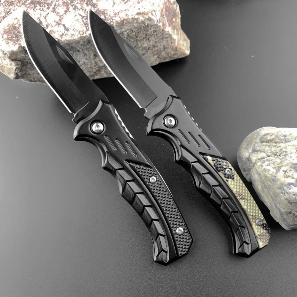 Stainless Steel Folding Knife Fillet Knife Fishing Boat Fishing Accessories with Easy To Carry Camping Meat Cutting PP Handle — image 3