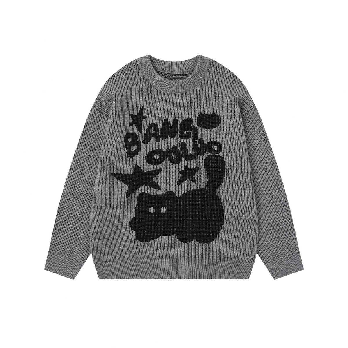 Fun cat jacquard sweater — image 4
