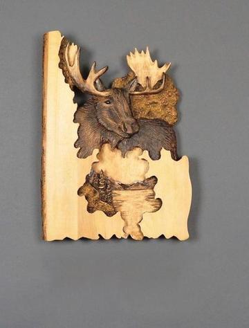 Regalo de Aniversario para Hogar - Decoración de Pared con Tallas Animales — imagen 2