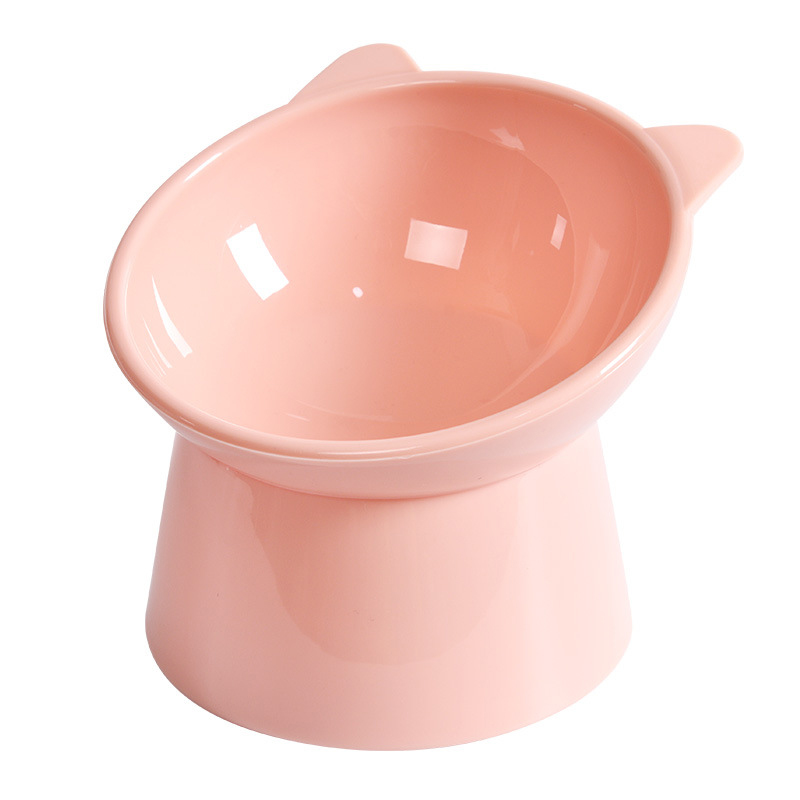 Cat Pet Supplies High Cat Bowl Dog Bowl To Protect The Cervical Spine Cat Feeding Bowl Slant Mouth Drinking Pet Bowl — image 7