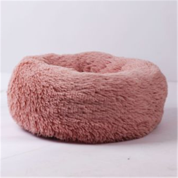 Almohada Redonda de Pelo Largo para Gatos con Funda Antideslizante — imagen 12