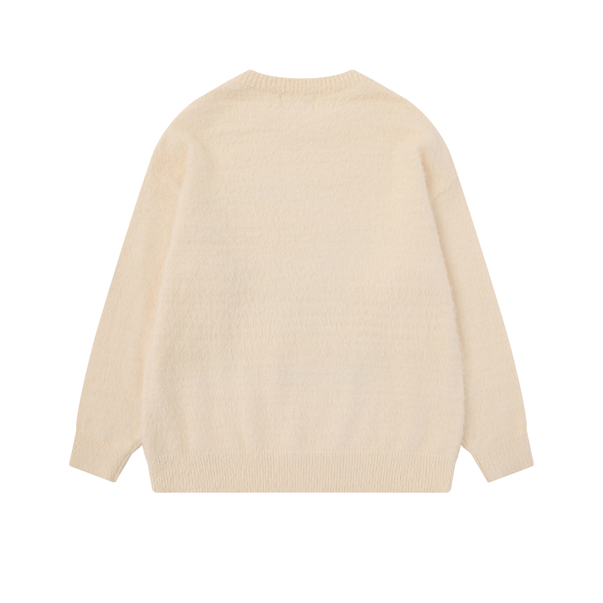 Cat jacquard scarf sweater — image 3