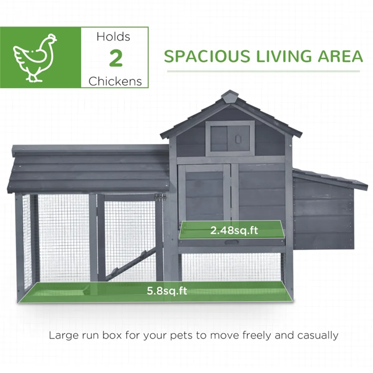 Wooden Chicken Coop — image 6