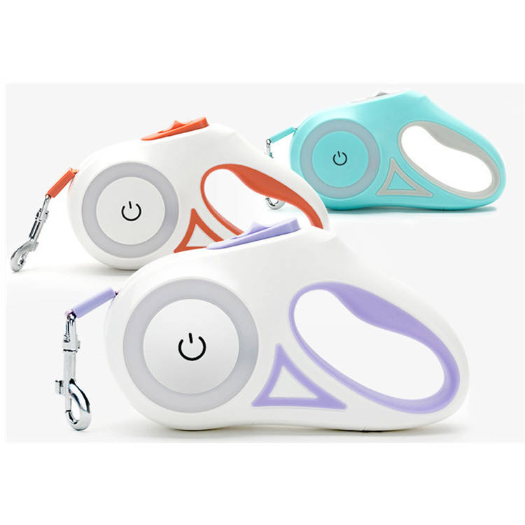 Cuerda Retráctil Automática para Perros con Iluminación - Cadenita de Perro - Suministros para Mascotas - Cuerda de Lazo — imagen 6