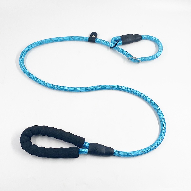 Pet P-chain reflective traction rope, dog chain explosion-proof impact traction belt, not limited to walking dog rope — image 7