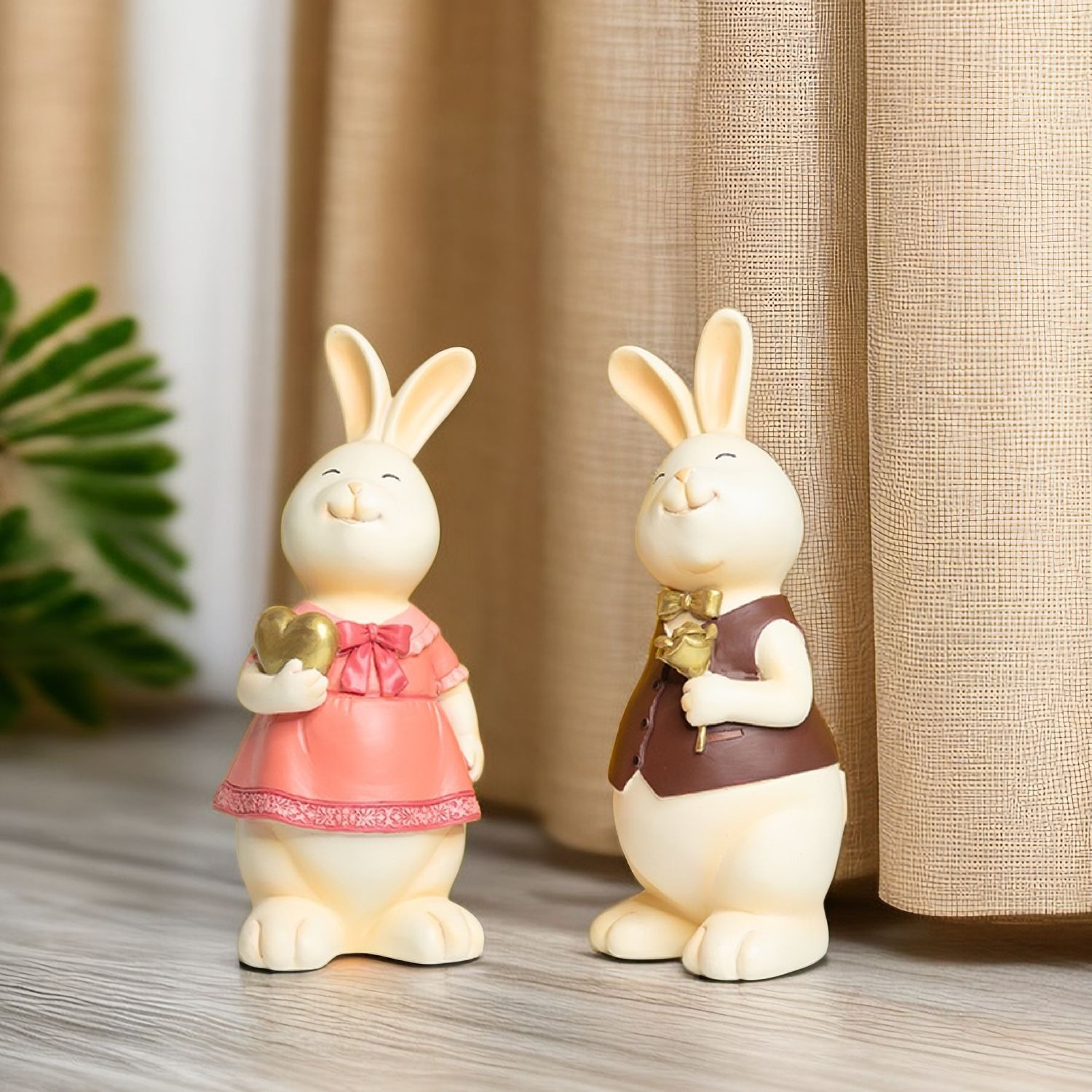 Decoraciones artesanales de resina para terrario de conejo — imagen 9