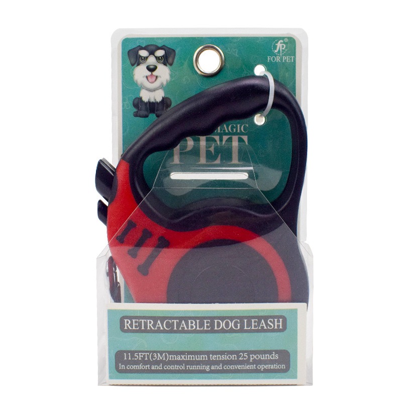 Correa de Perro Retráctil de Nylon Automática Cinta de Tensión Multicolor para Caminata con Perros Ajustable — imagen 8