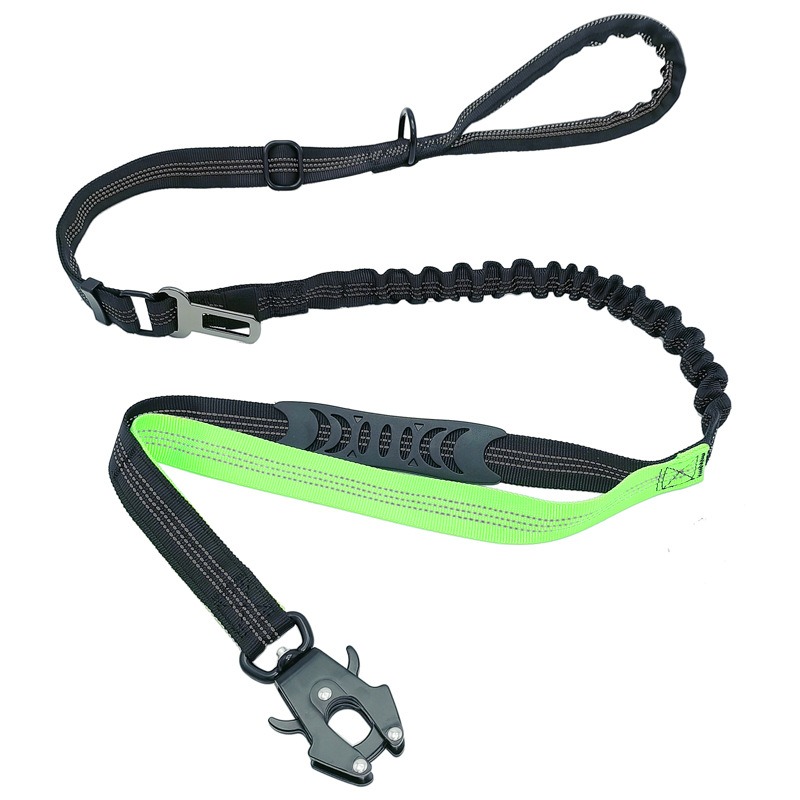 Pet Supplies New Frog Buckle Dog Leash Medium And Large Dogs Cushion Anti-Storm Nylon Anti-Escape Traction Rope — image 4