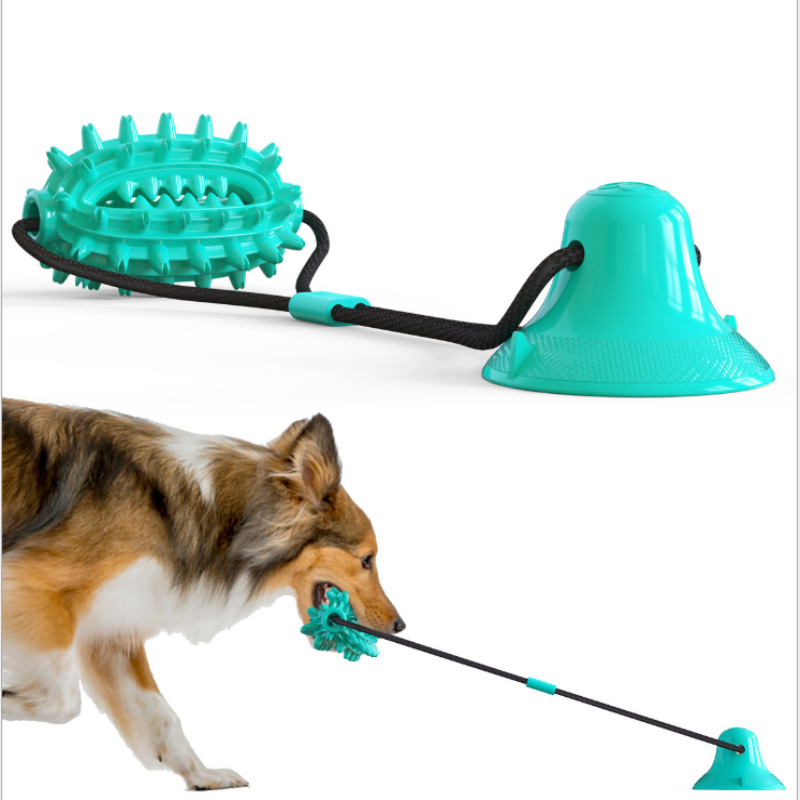 Pet Supplies New Cactus Ball Teething Stick Dog Toys Dog Suction Cup Venting Bite Resistant Toys — image 4