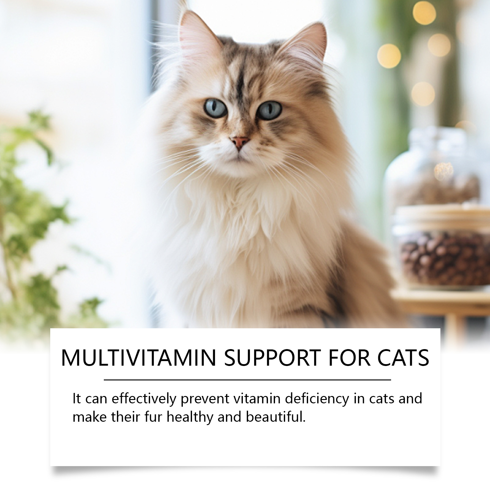 Pet Cat Multivitamin Tablets, Cats Supplement Vitamin Micronutrient Nutritional Supplements — image 5