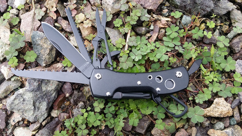 Cuchillo Militar Multifuncional Plegable para Pesca y Uso General — imagen 4