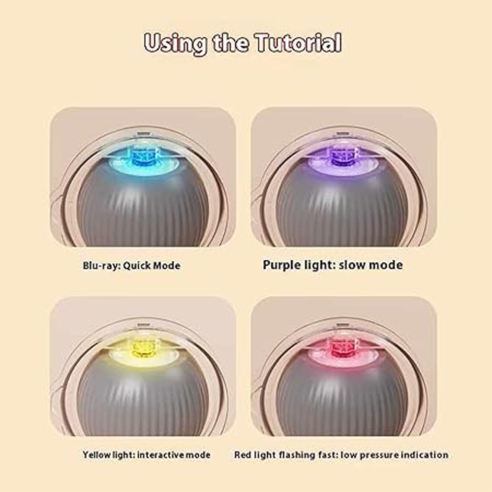 Electric Dog Cat Ball Toy, Indoor Large And Small Cat Dog Interactive Intelligent Rolling Pet Ball — image 4