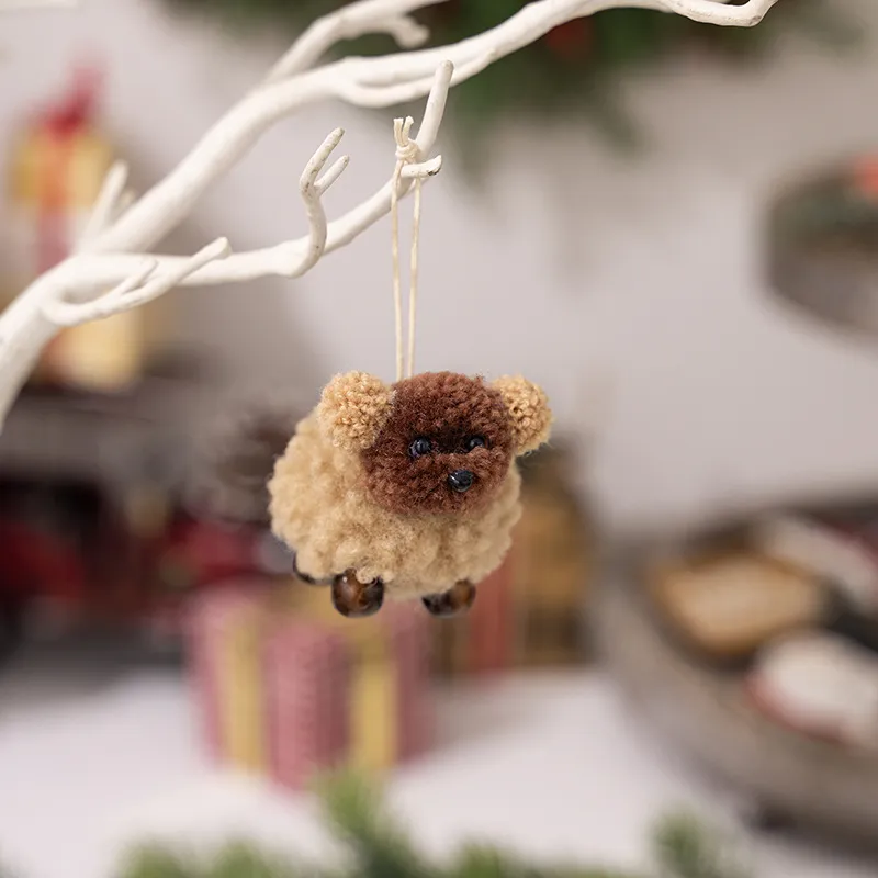 2-Piece Fuzzy Puppy Hanging Widget — image 2