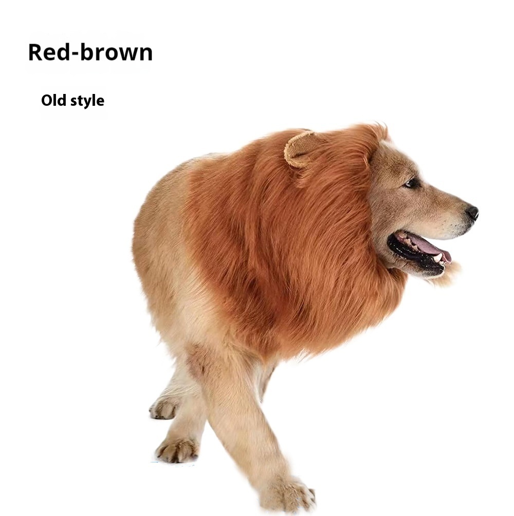 King Of The Jungle Pet Funny Lion Head Cover — image 4