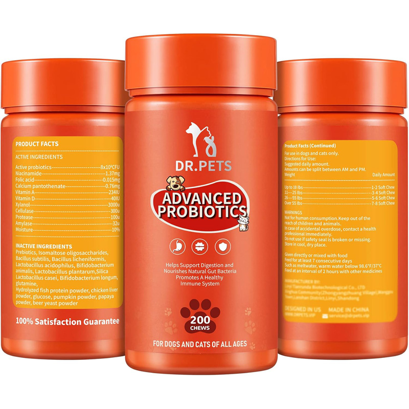 Suplementos Articulares para Perros y Gatos con Glucósamina, Quitina, 10 Vitaminas, Ácido Hialurónico y MSM — imagen 4