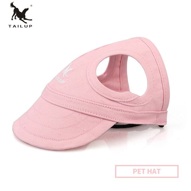 Pet Hat With Ear Holes Dog Sport Baseball For Sun Protection Adjustable Buckle Design Outdoor Wear-Resistant Dog Cap — image 8