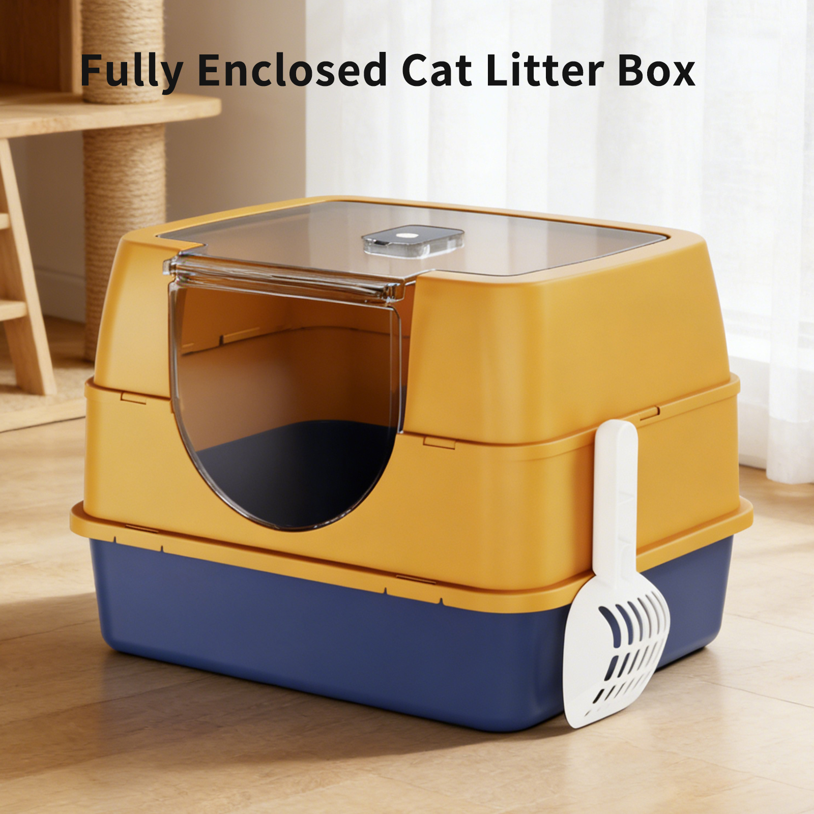 Solo Recogida en Tienda - Caja de Arena Galaxia Totalmente Acristalada para Gatos — imagen 13
