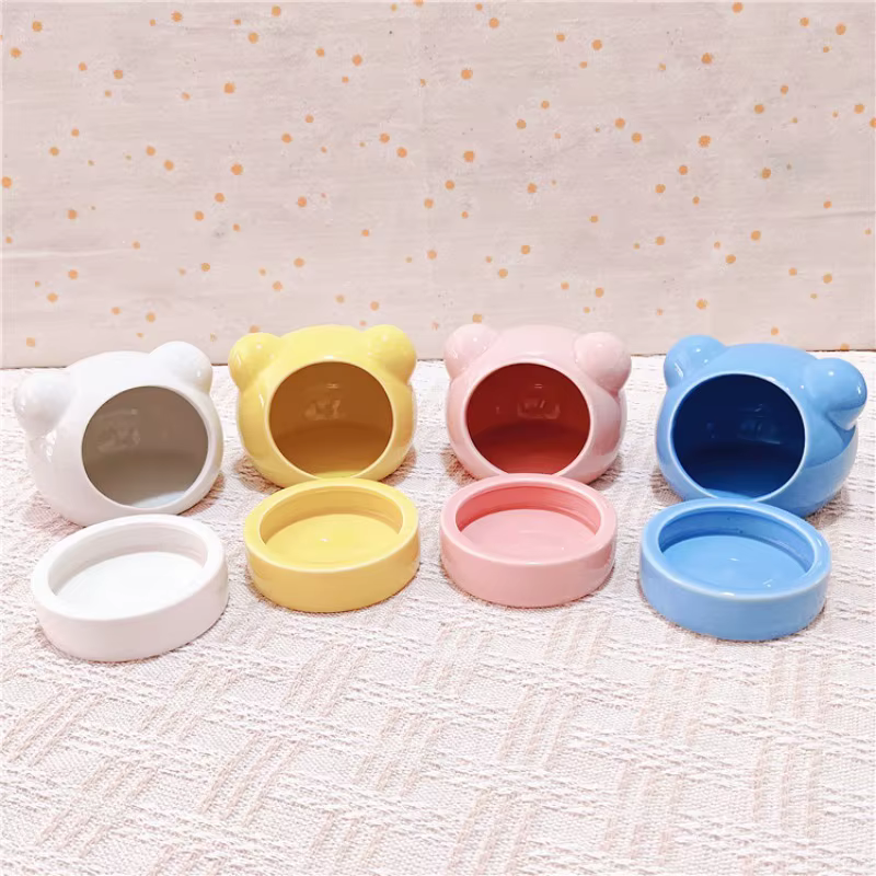 Ceramic Hamster Nest Summer Cooling Pet Ice House Ceramic Nest Dutch Pig Golden Bear Sleeping Nest Ceramic SummerHouse NewDesign — image 1