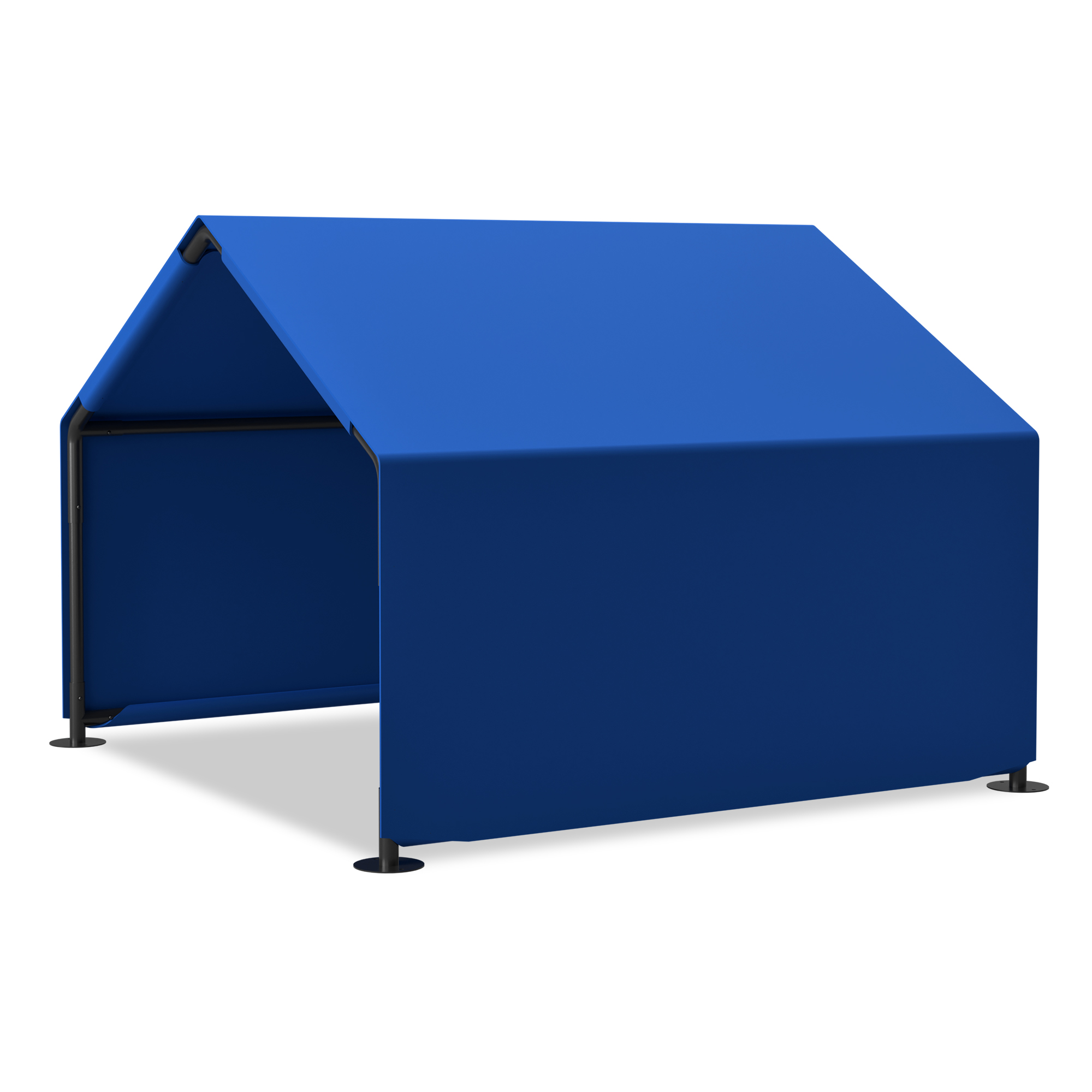 Refugio de Sol para Perros al Aire Libre, Carpa para Perros Pequeños y Medianos, Protección contra el Sol para Mascotas, Azul — imagen 8