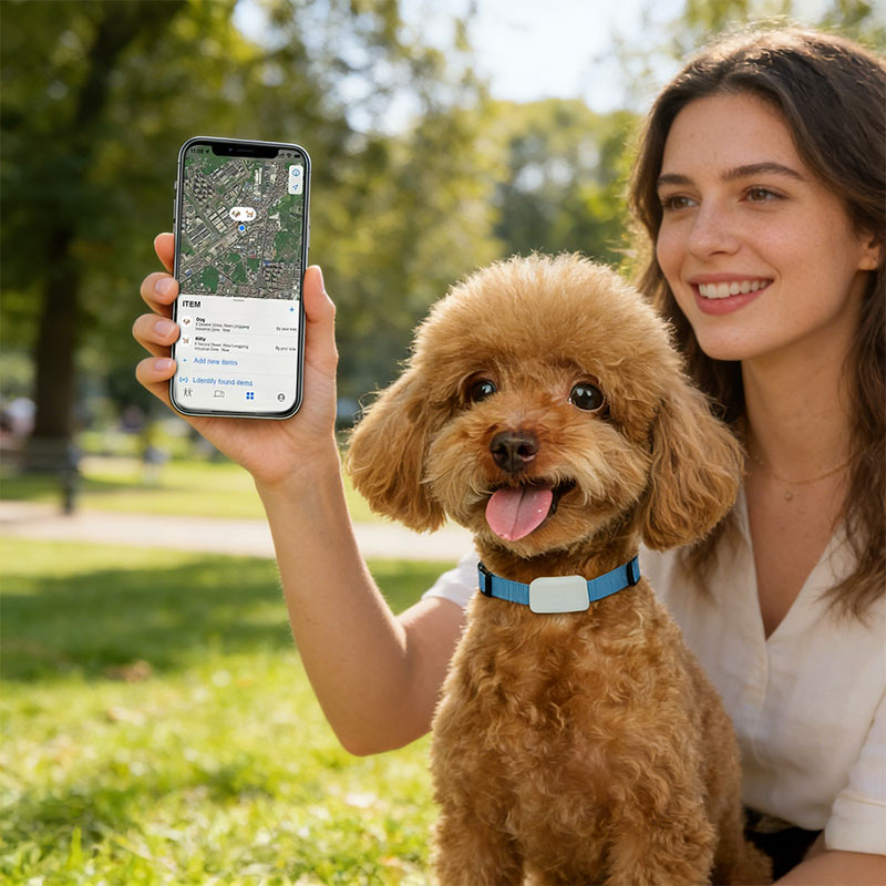 Real-Time GPS Pet Tracker: Long-Range Waterproof Collar with Activity Alert, Anti-Loss Finder Compatible with Apple Find My — image 8