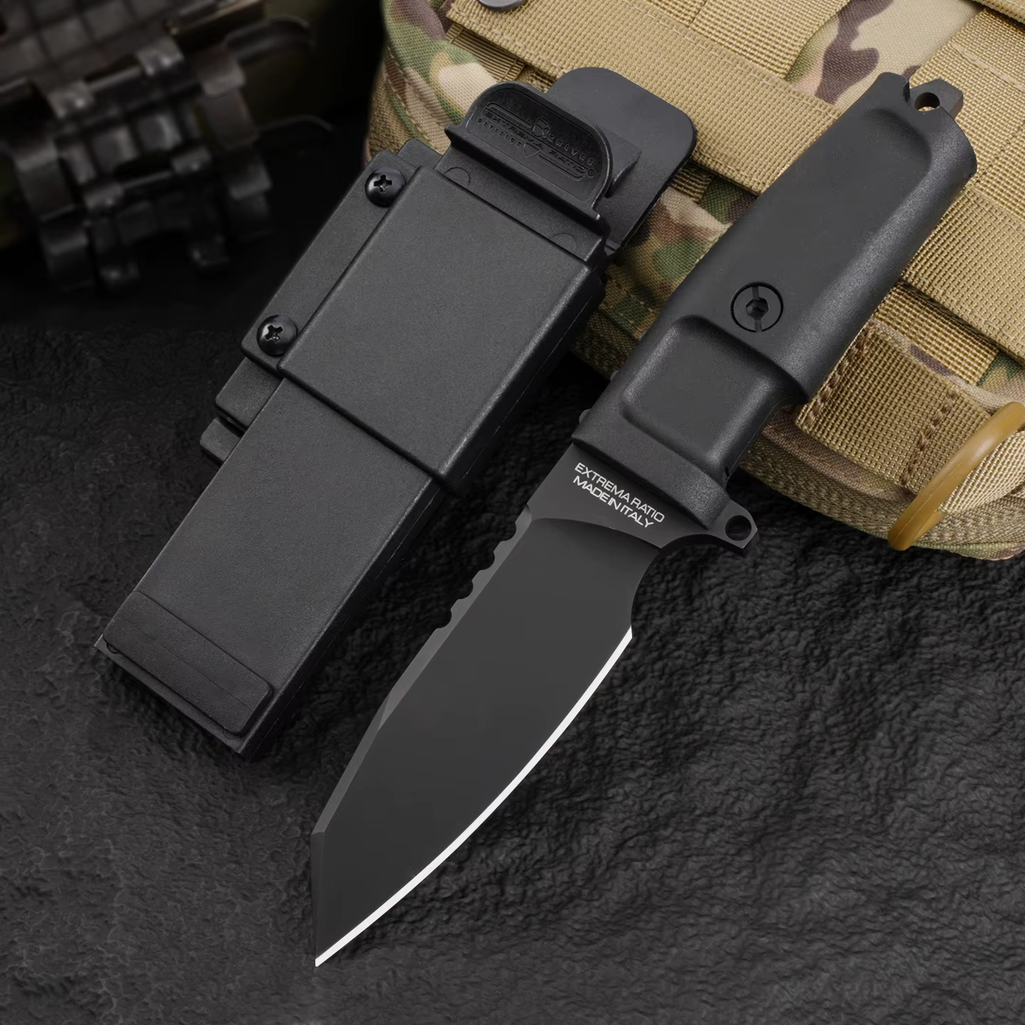 Extrema Ratio 'Mission' Outdoor Knife Multi-functional Portable Fishing Camping Emergency Tool — image 2