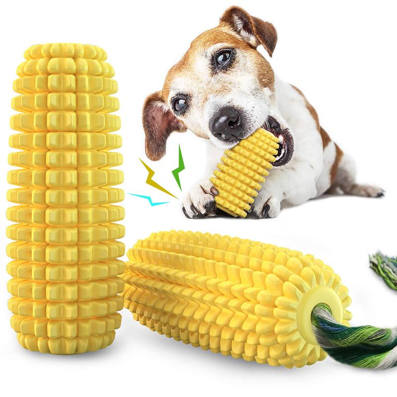 Juguetes de mordida para perros PROKEl - Palito de maíz en forma de zig-zag con sonido