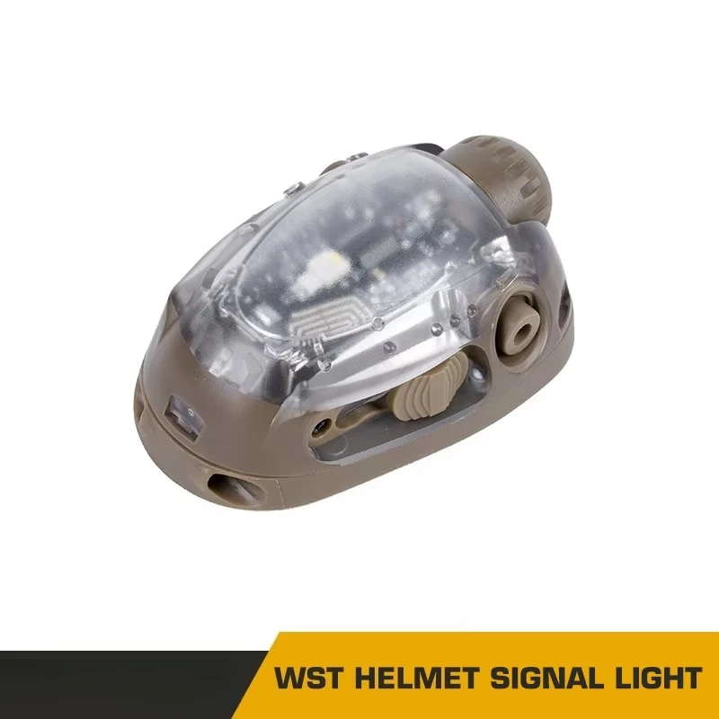 Linterna de Señal táctica para casco multicolor IR inmersible para caza y pesca auxiliar LED