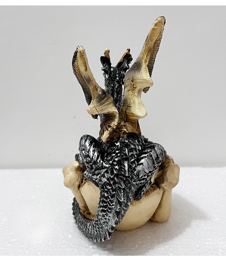 Creative, Modern, Minimalist Dragon Tooth Boat, Home and Office Storage, Sculpture, Resin Decoration, Handicrafts — image 2