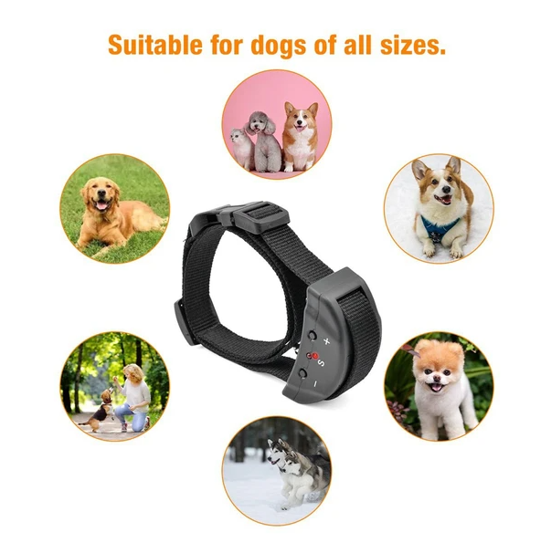 Collar Antiladridos Automático con Control de Impulso para Perros, Tallas Grande, Mediana y Pequeña — imagen 4