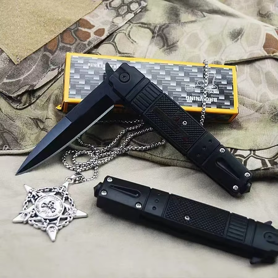 Outdoor Stainless Steel Multi-purpose Folding Knife High Hardness Survival Camping Hunting Knives Portable Pocket EDC Tool — image 5
