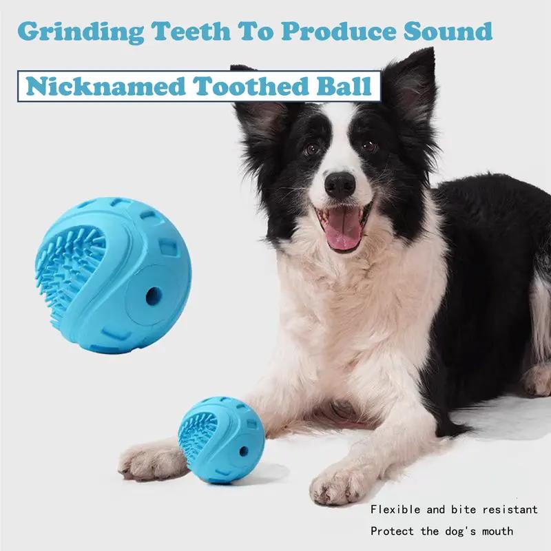Pelota de Tratamiento Interactivo para Perros, Un Juguetito para Masticar Apto para Perros Pequeños y Medianos — imagen 11