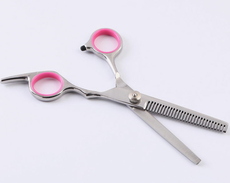 Pet Dog Grooming Scissors Stainless Straight Curved Thinning Shears Trimmer Kits — image 15