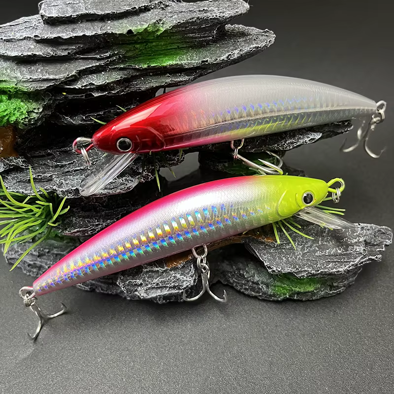 40g 120mm Heavy Sinking Minnow Lures Long Casting Artificial Hard Baits Seabass Trout Swimbait Pesca Wobbler Fishing Equipment — image 4