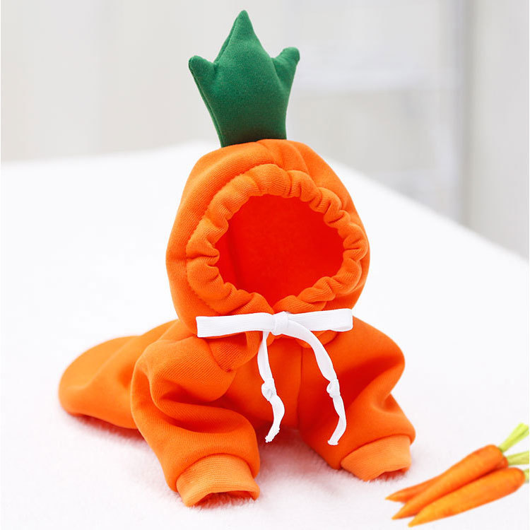 Sudadera de fruta para perros pequeños y medianos, perros y gatos, otoño e invierno, sudadera de felpa, suministros de ropa para mascotas, Teddy Pitcher — imagen 5