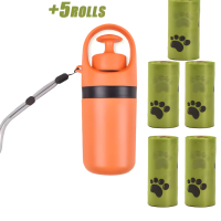 Soplador Portátil Ligero de Heces Caninas con Dispensador Integrado de Bolsas para Recoger Excrementos de Perros con Ganchos de 8 Patas — imagen 10