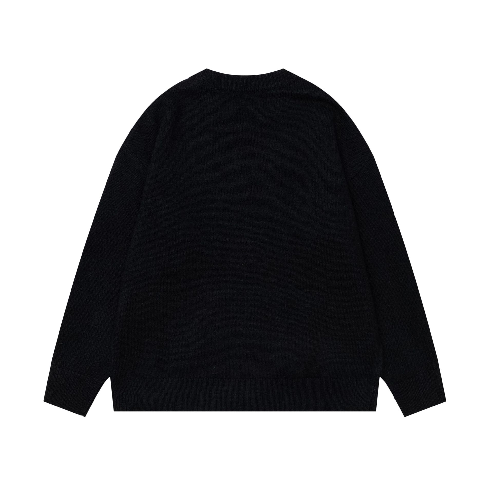 Dotted puppy patch sweater — image 5